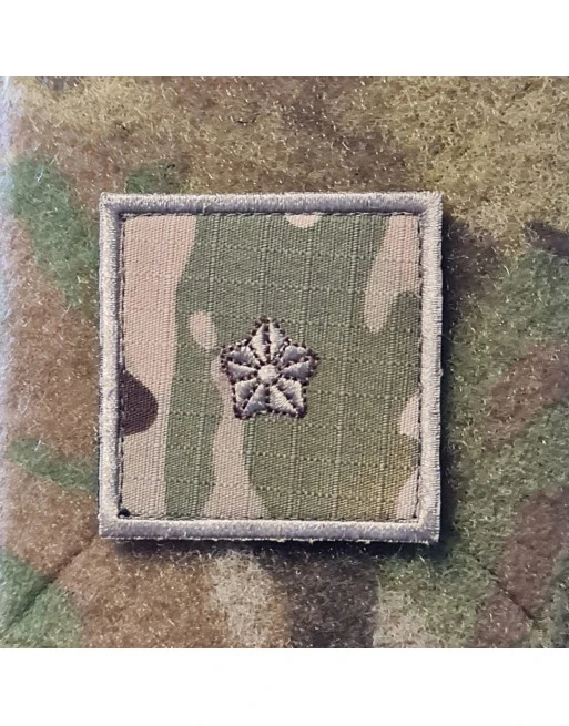 Feltgradstegn Sekondløjtnant, MultiCam på Velcro