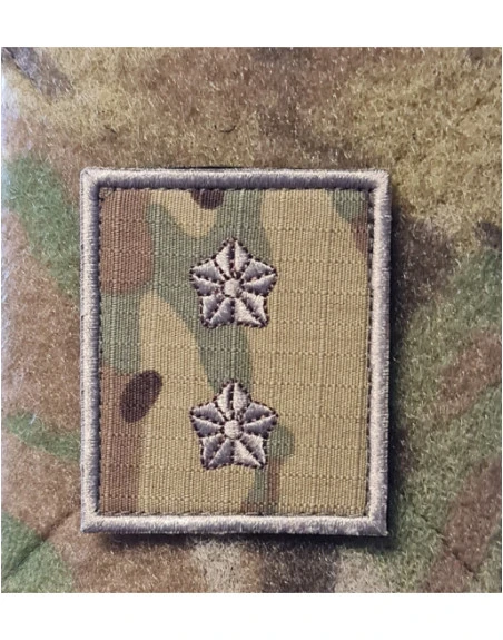 Feltgradstegn Premierløjtnant, MultiCam på Velcro