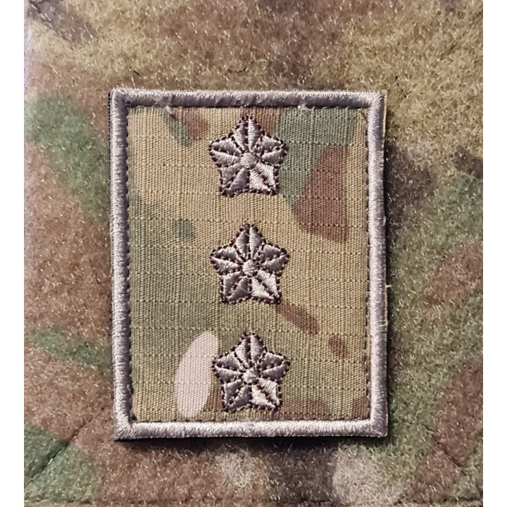 Feltgradstegn Kaptajn, MultiCam på Velcro