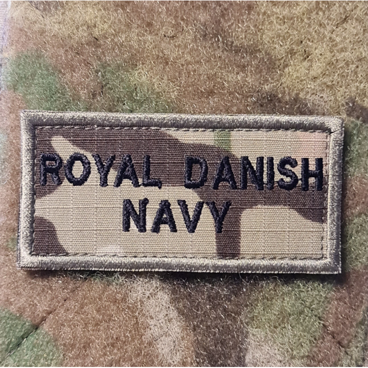 ROYAL DANISH NAVY Patch, MultiCam on velcro