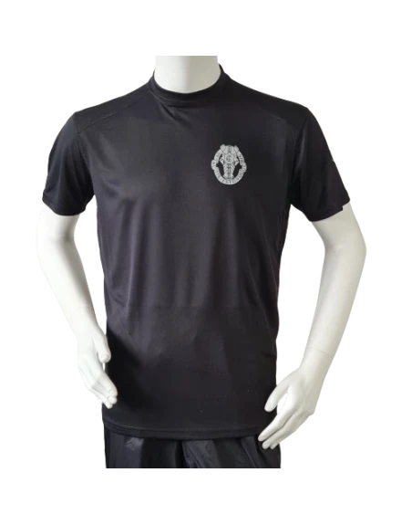 Lancer Løbetrøje, GARDEHUSARREGIMENTET - reflekstryk, Sort