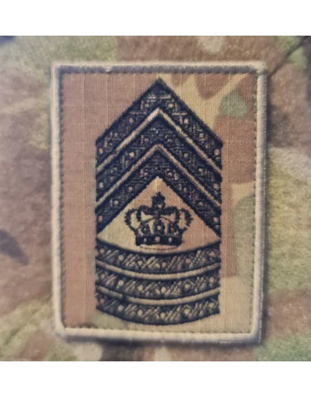 Gradstegn Chefsergent, Multicam på Velcro