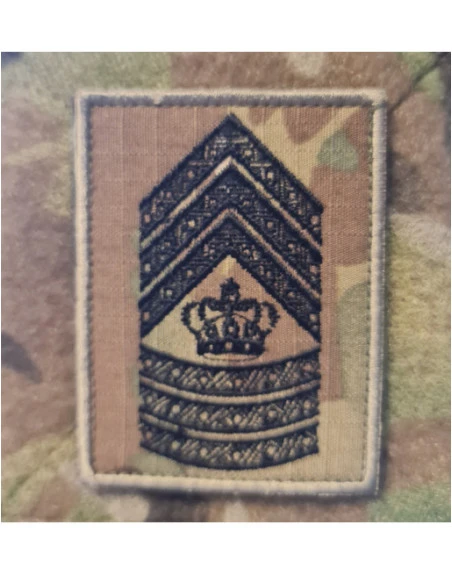 Gradstegn Chefsergent, Multicam på Velcro