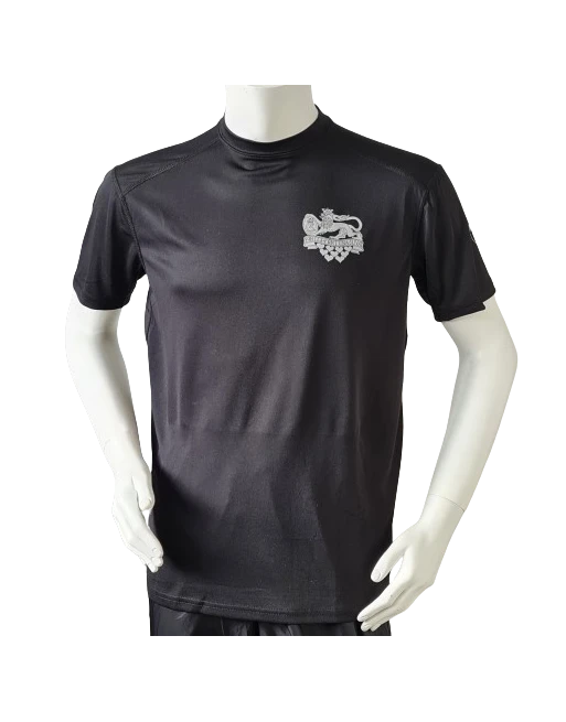 Lancer Løbetrøje med Jydske Dragonregiment - reflekstryk, Sort