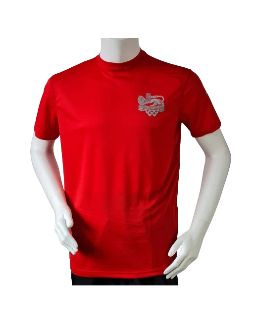 Lancer Løbetrøje med Jydske Dragonregiment - reflekstryk, Rød