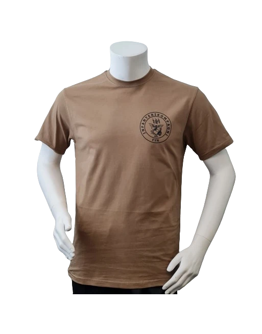 Lancer T-shirt med Infanterikompagni Fyn, tryk på bryst