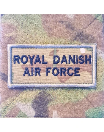 Royal Danish Airforce ærmemærke, MultiCam på velcro