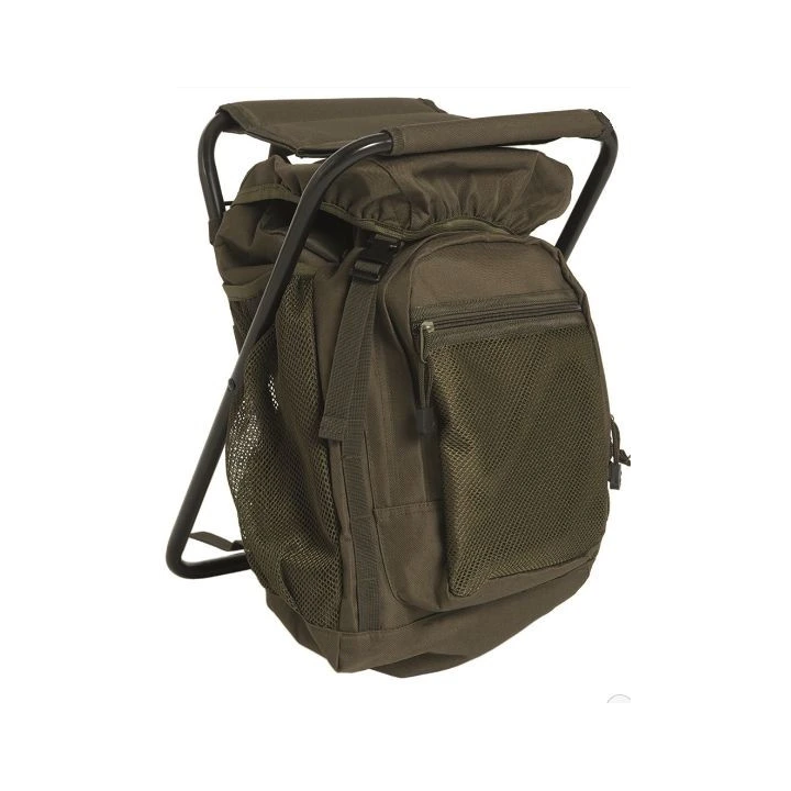 MIL-TEC - Backpack with chair, Olive