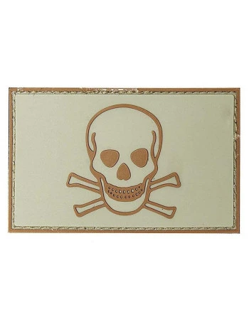 Skull and Bones, 3D PVC Patch
