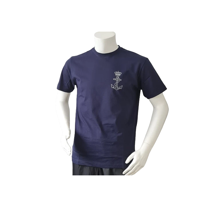 Lancer – T-shirt med Søværnets Enhedsmærke tryk på bryst, MTS-Khaki