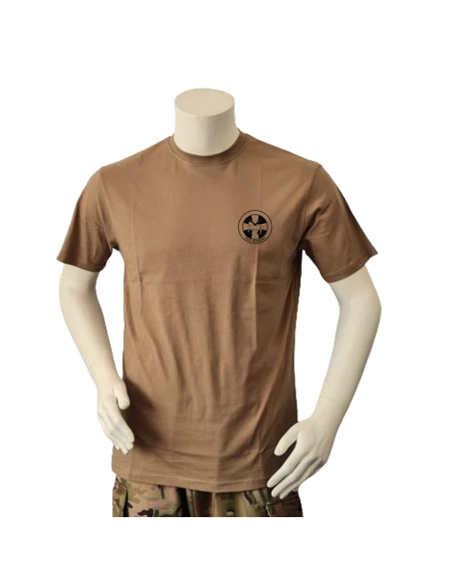 Lancer T-shirt med Hjemmeværnskompagni Horsens, tryk på bryst