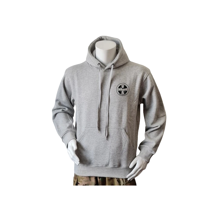 Lancer Hoodie med Hjemmeværnskompagni Horsens, tryk på ryg