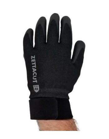 ZettaCut - Tactical Combat Gloves, 600 series (ANSI A7), Sort