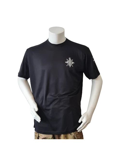 Lancer Løbetrøje med Føringsstøtteregiment - reflekstryk, Sort