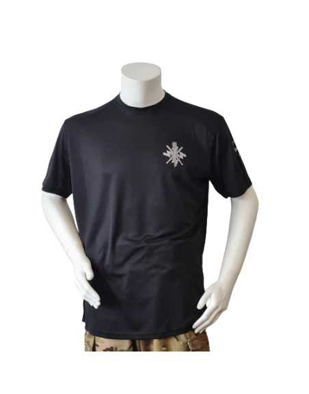 Lancer Løbetrøje med Føringsstøtteregiment - reflekstryk, Sort