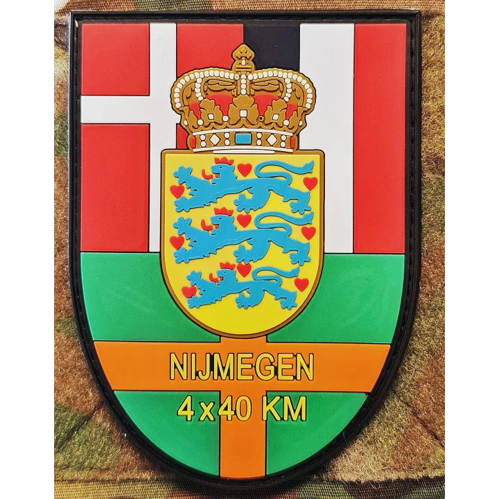 Nijmegen Marchen, PVC mærke på Velcro