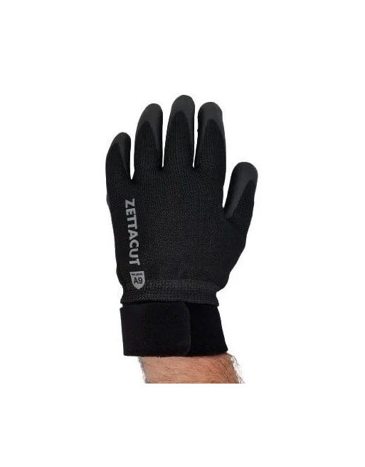 ZettaCut - Tactical Gloves, 600 series (ANSI A9), Black