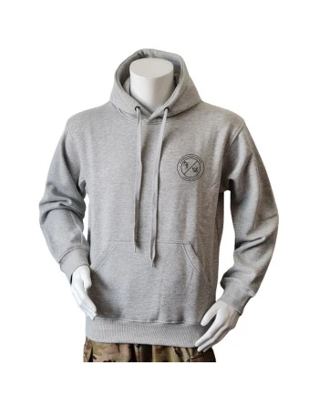 Lancer Hoodie med HVK Odense Dalum, tryk på ryg, Grå