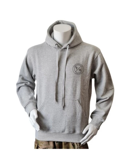 Lancer Hoodie med HVK Odense Dalum, tryk på ryg, Grå