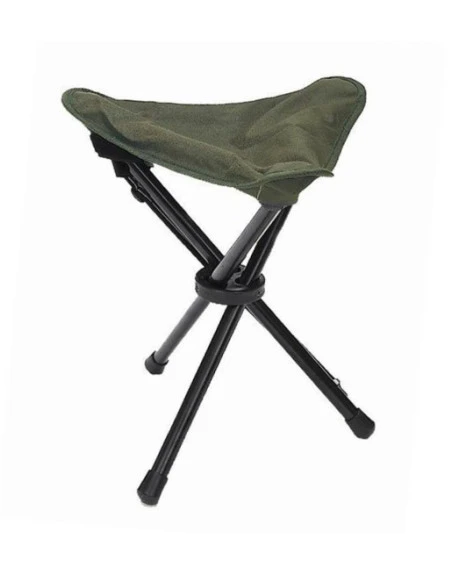 MIL-TEC - Lille trebenet klapstol, oliven