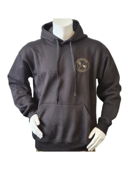 Lancer Hoodie, Sort med HVK Odense Dalum tryk på ryg