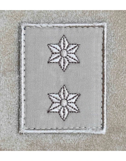 Feltgradstegn Oberstløjtnant, Khaki med velcro