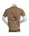 LANCER - T-shirt, MTS-Khaki m. 4. Marineeskadrons Enhedsmærke