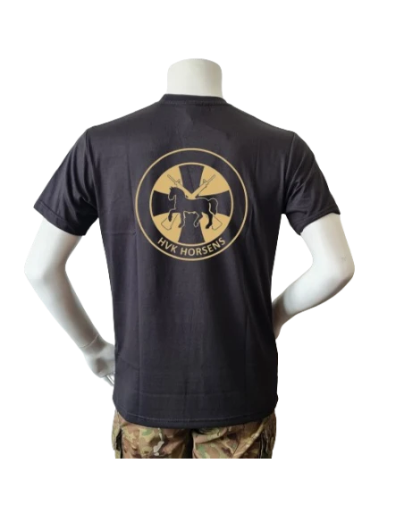 Lancer T-shirt med Hjemmeværnskompagni Horsens, tryk på bryst