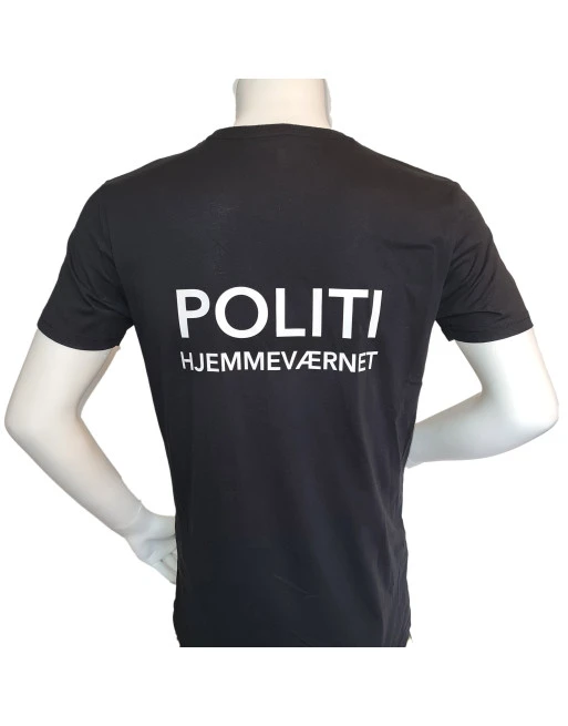 MLV - T-shirt, sort med ARMY tryk på bryst