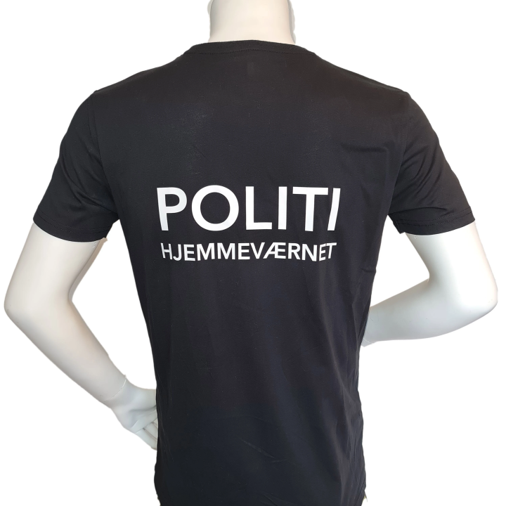 MLV - T-shirt, sort med ARMY tryk på bryst