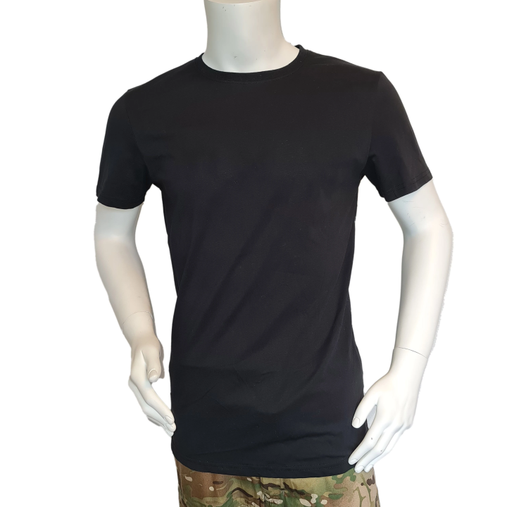MLV - T-shirt, sort med ARMY tryk på bryst