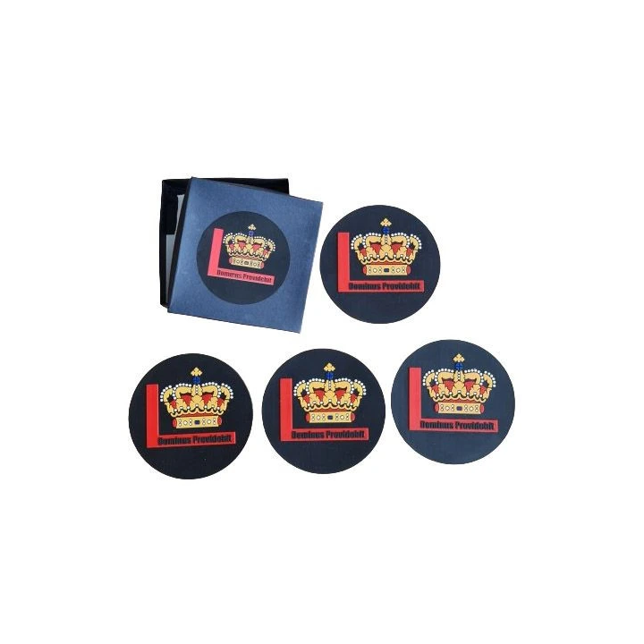 4 pcs. PVC Coaster, Royal Guards, 1st. Company