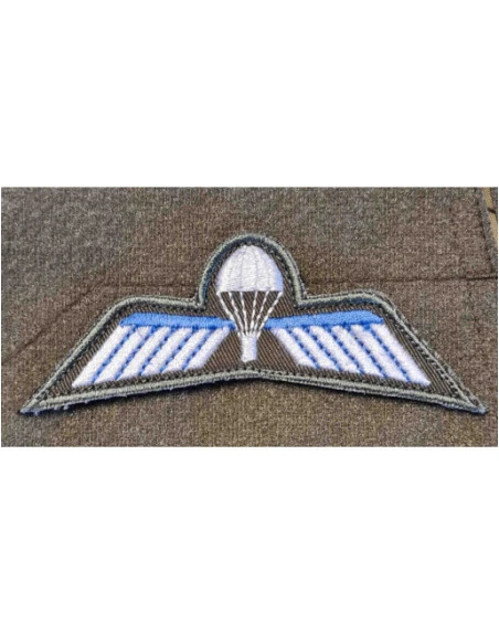 Hollandsk Faldskærmsvinge, Oliven/hvid/blå på velcro