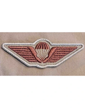 Dansk Faldskærmsvinge, Brun/MTS-Khaki på velcro