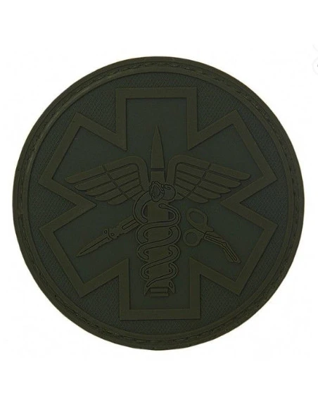 PATCH 3D PVC PARA MEDIC GREEN