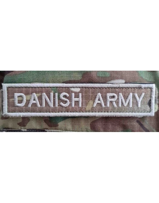 DANISH ARMY, MultiCam on Velcro