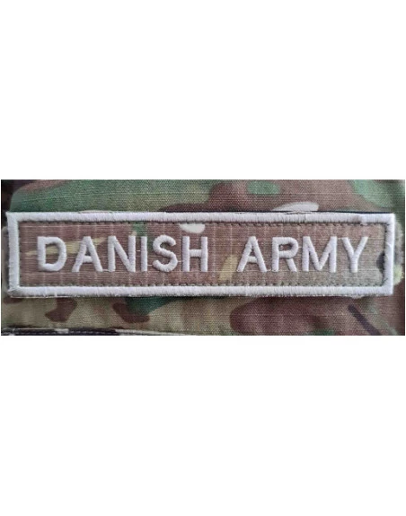 DANISH ARMY, MultiCam på Velcro