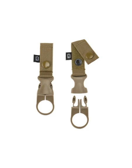 Brandit - Molle Loop Flaskeholder 2 stk., Coyote