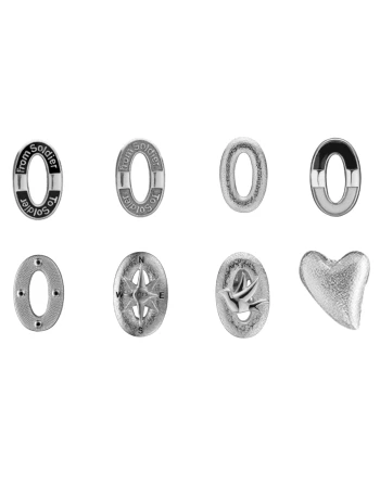 Soldier To Soldier armbånd, sølvlås m/prægning