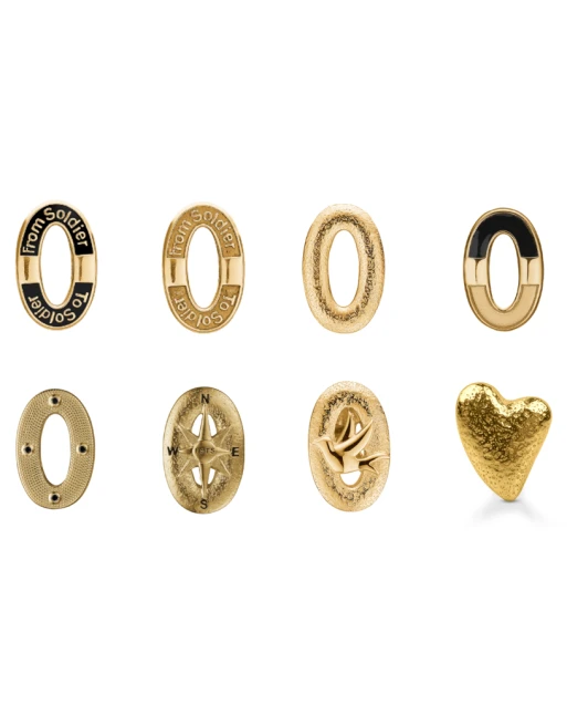 From Soldier To Soldier lås, Forgyldt