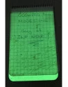 Modestone - Waterproof Taktisk Notebook med Glowpad, Lårlomme