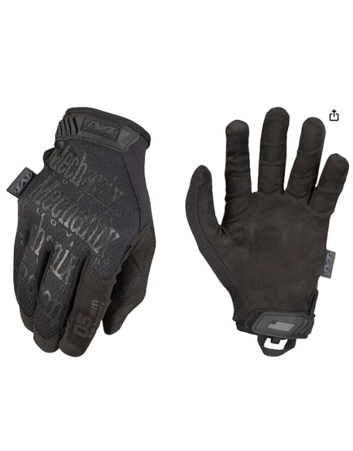 Mechanix Wear - Original 0.5mm High Dexterity Covert Tactical Gloves (XX-Large, Black)