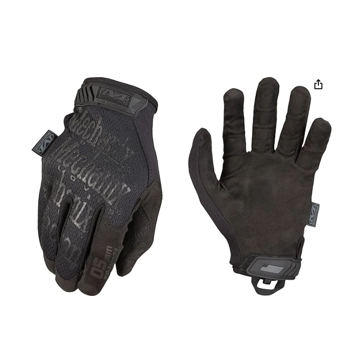 Mechanix Wear - Original 0.5mm High Dexterity Covert Tactical Gloves (XX-Large, Black)