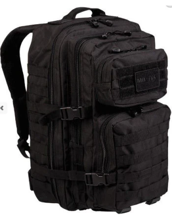 MIL-TEC - Backpack, 36L, Black