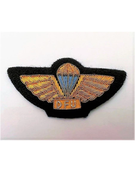 DFU Faldskærmsvinge, Guldbroderi til Udgangsuniform M/69