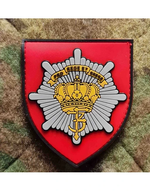 Livgarden 1KMP, Skjold, PVC mærke på velcro