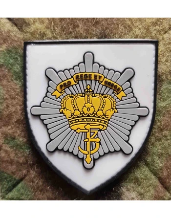 Livgarden 2KMP, Skjold, PVC mærke på velcro