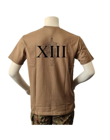 LANCER - T-shirt, MTS-Khaki m. XIII Lette Infanteribataljon