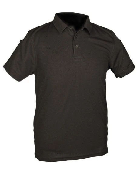 MIL-TEC - Tactical Polo Shirt, Sort