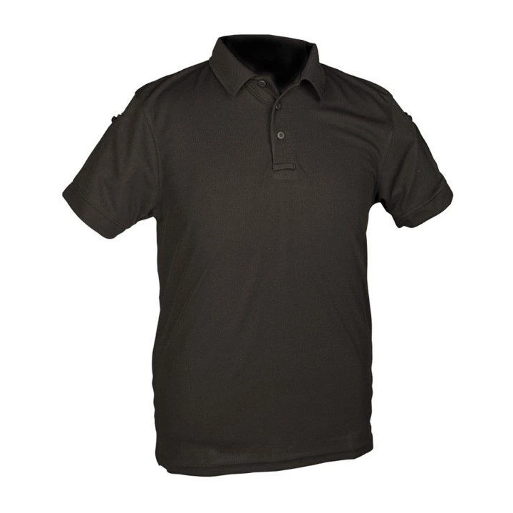 MIL-TEC - Tactical Polo Shirt, Sort